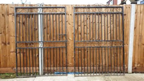 Wrought Iron Estate Driveway Gates 6ft High From Cannock Gates Ebay