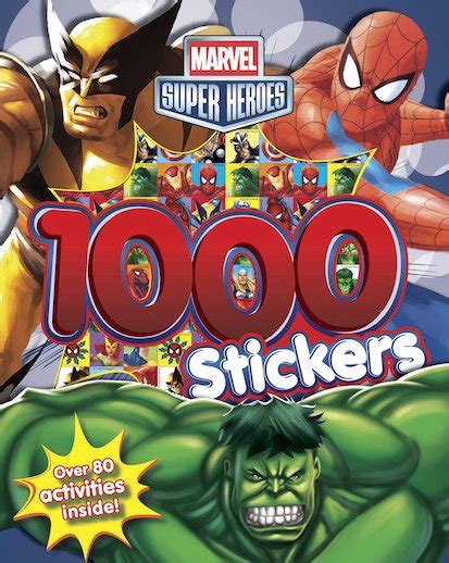 Marvel Super Heroes 1000 Stickers Scholastic Shop
