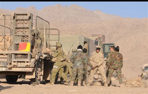 Securing An Objective To Establish New Fob In Tangi Valley Afghanistan
