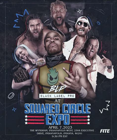 Billie Starkz • ビリー・スタークス On Twitter Rt Blabelpro Squared Circle Expo Black Label Pro