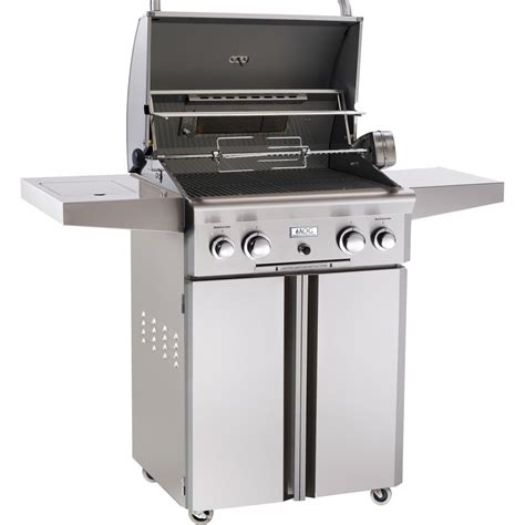 American Outdoor Grill 24 Inch Propane Gas Grill W Rotisserie And Side