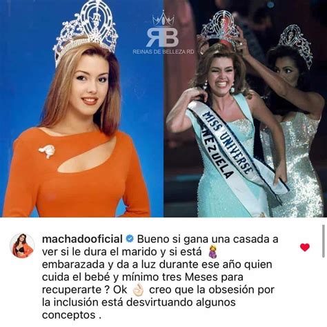 Alicia Machado En Contra De Inclusión Del Miss Universo Diario Libre