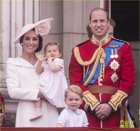 Princess charlotte had a minor mishap at trooping the colour today. Princess Charlotte & Prince George Join Will & Kate for ...