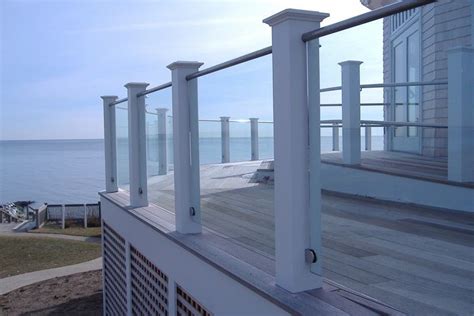 If you want to install railings in your outdoor. Glass Railings - Falmouth Glass & Mirror Co., Inc.