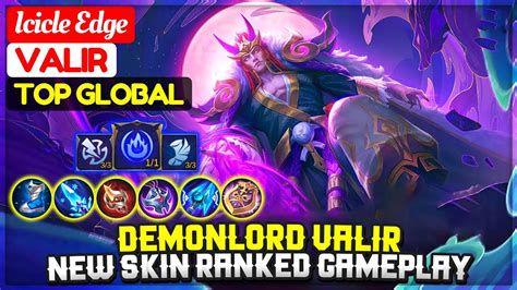 Demonlord Valir New Collector Skin Ranked Gameplay Top Global Valir