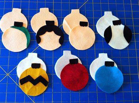 A Little Gray Charlie Brown Christmas Ornaments Tutorial