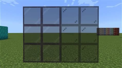Tinted Glass Vs Black Stained Glass Minecraft Youtube
