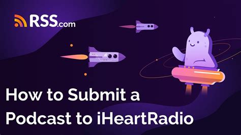 How To Submit A Podcast To Iheartradio Youtube