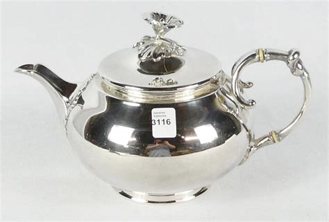 Christofle Teapot Silver Derby And Fine Porcelain Online Auction