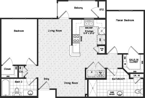 Browse 2 bed 2 bath, small 2br 1ba, 2br 3ba, modern open floor plans w/garage & more 2 bed designs! Floor Plans - Chelsea Senior Community
