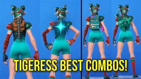 New Fortnite Tigeress Skin Best Combos With Tigeress Before You