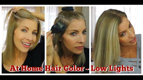 Hair Color Low Lights How I Add Low Lights To My Blonde Hair Youtube