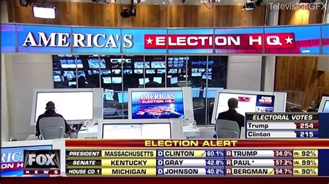 Fox Broadcast Network Election Night Open And Close 2016