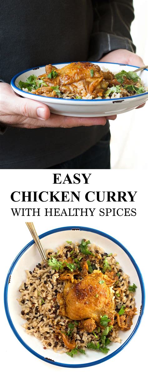 How to cook chicken curry in two different ways in 20 minutes. Chicken Curry with Indian Spices - Posh Journal | Indian ...