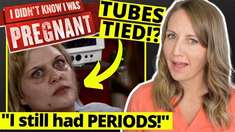 Obgyn Reacts Didnt Know I Was Pregnant And Still Having Periods Youtube