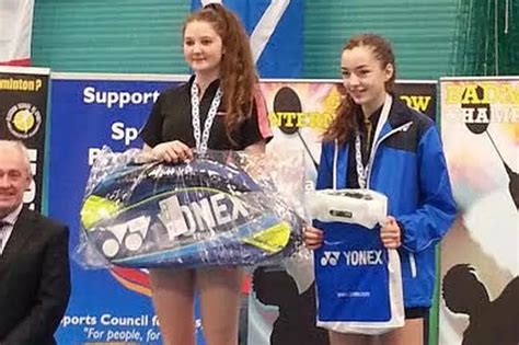 Brockholes Badminton Player Hannah Boden Wins Top Scottish Junior Event
