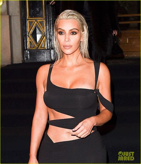 Kim Kardashian Wears Sexy Cut Out Dress For Nyfw Party Photo 3952659