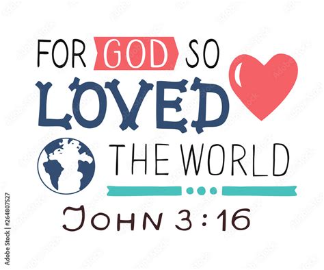 Golden Bible Verse John 3 16 For God So Loved The World Made Hand