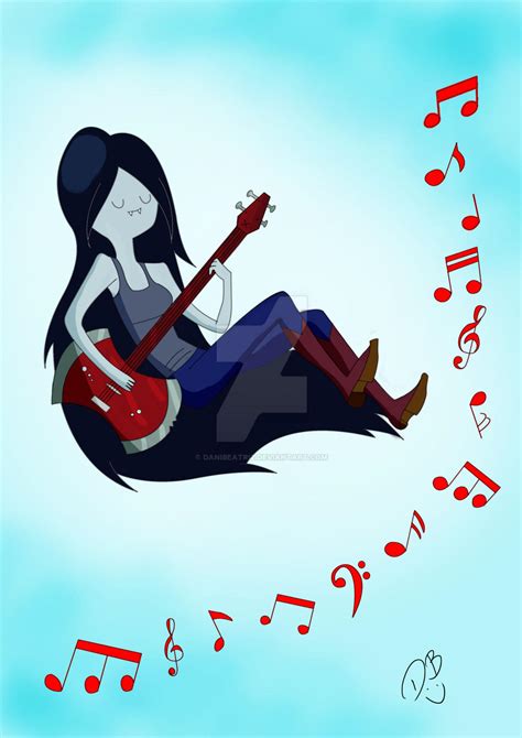Marceline With Bass By Danibeatriz On Deviantart