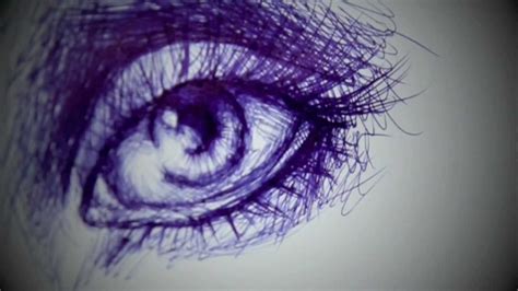 Drawing With A Ballpoint Pen Youtube