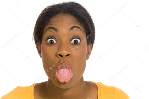 Model Sticking Tongue Out ⬇ Stock Photo Image By © Bruno135 78709214