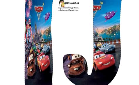 Disney Cars Alphabet Printables