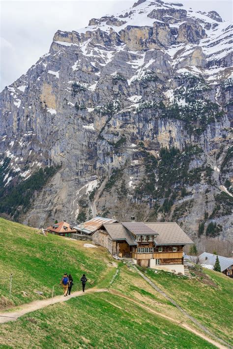 The Alps At Gimmelwald And Murren In Switzerland 1990618 Stock Photo At