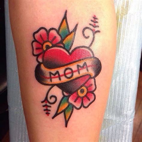 Image Result For American Traditional Tattoo Mom Mother Tattoos