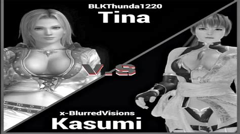 Dead Or Alive 5 Last Round Tina Vs Kasumi Battles 1 Youtube