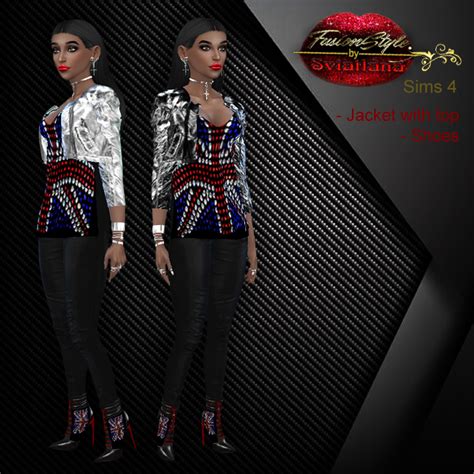 New Clothing And Makeup Fusionstyle By Sviatlana Sims 4 Studio
