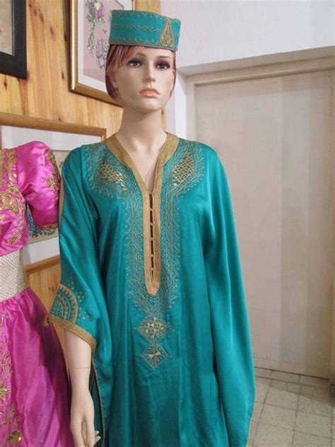 Tunisian Modern Female Clothing With Ethnic Motifs Photos