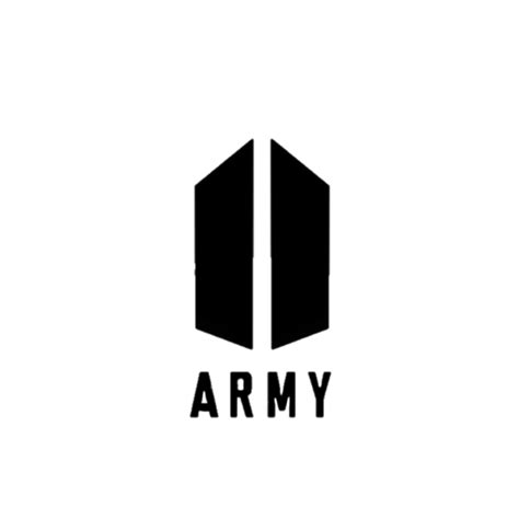 For youth and it carries quite some meaning behind it, given that army is associated with the military. army bts armybts btsarmy logoarmy armylogo logoblack...