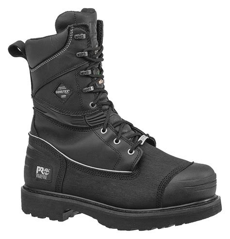 Timberland Pro Miner Boot 10 W Mens Black Steel Toe Type 1 Pr