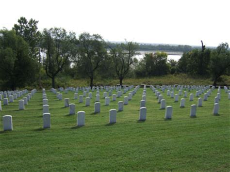 Louis county, missouri, just on the banks of the mississippi river. Jefferson Barracks National Cemetery--Civil War Era ...