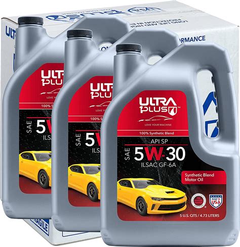 Ultra1plus Sae 5w 30 Synthetic Blend Motor Oil Api Sp
