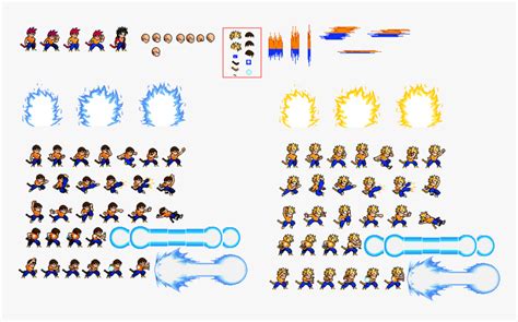 Dbz Effects Sprites Sprites I M Doing For Fun Printable Version Images
