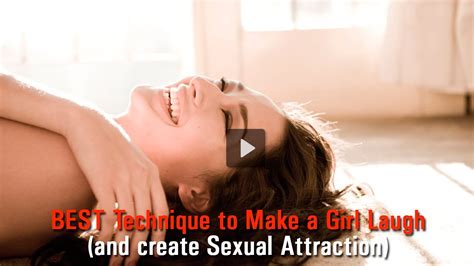 Best Technique To Make A Girl Laugh And Create Sexual Attraction