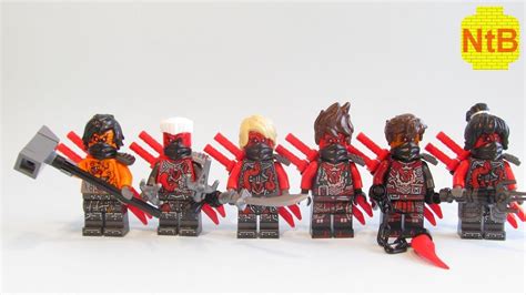 Lego Ninjago Custom Vermillion Ninjas Youtube