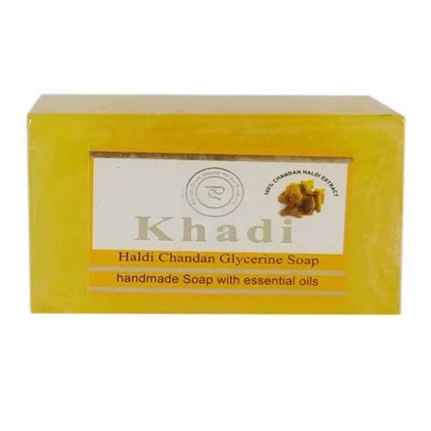 Khadi Herbal Haldi Chandan Handmade Soap At Rs Piece