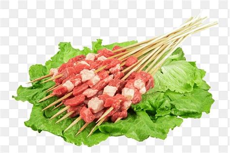 Bbq Lamb Skewers Barbecue Mutton Shashlik Food PNG Transparent Image