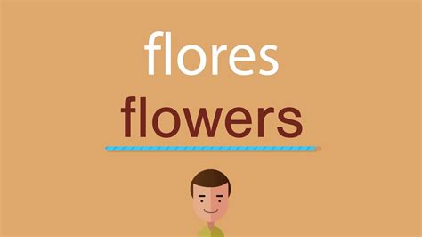 Cómo Se Dice Flores En Inglés Youtube