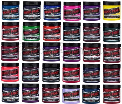 Free delivery on all uk orders over £50. Manic Panic Hair Dye. Vegan Cream Formula Semi-Permanent ...