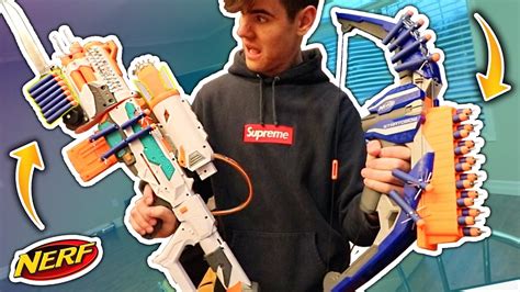 Most Dangerous Nerf Gun Challenge Dont Try This David Vlas Youtube