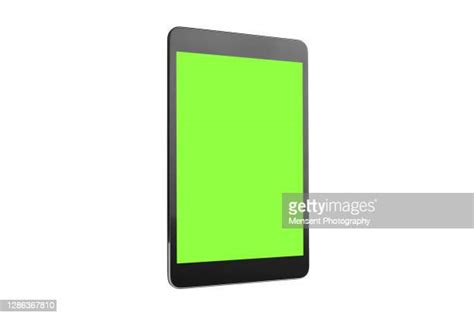 Mobile Tablet Green Screen Stock Fotos Und Bilder Getty Images