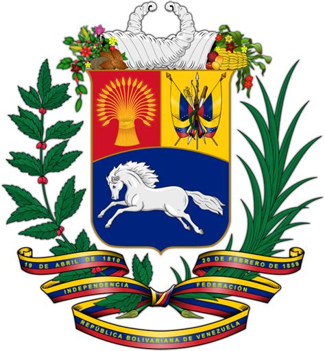 Escudo De Venezuela Lambang Negara