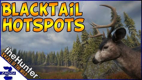Blacktail Hotspots Thehunter Call Of The Wild Youtube