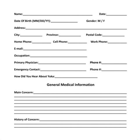 Free 11 Sample Medical Consultation Forms In Pdf Ms Word