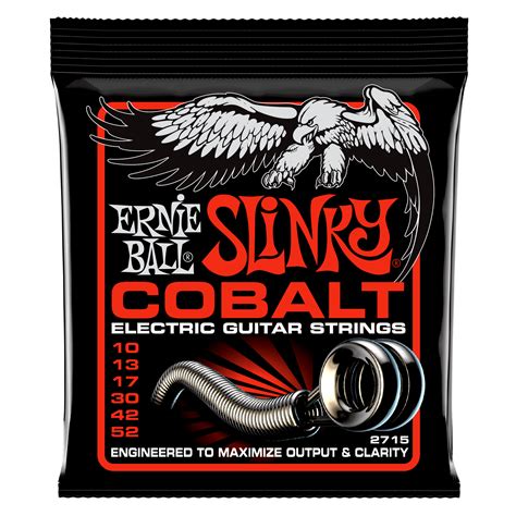 Slinky Cobalt Electric Guitar Strings Ernie Ball
