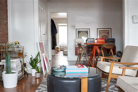 Add style to your home with pieces that add to your decor while providing hidden storage. 10 Small Living Rooms That Make Space for a Dining Table ...