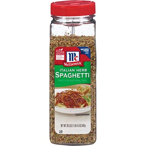 McCormick Italian Herb Spaghetti Sauce Seasoning Mix 20 5 Ounce